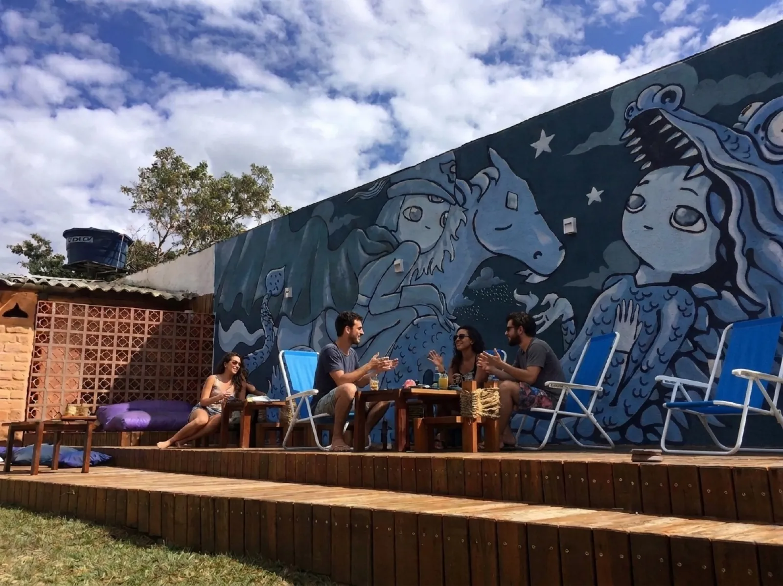 Shanti Pousada — espaço comunitário