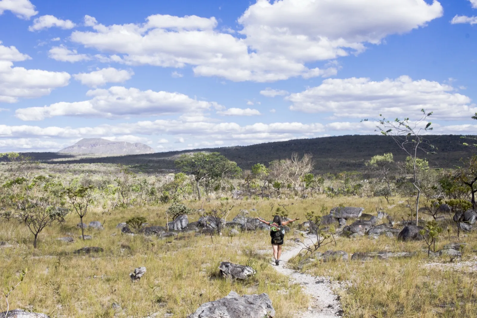 Travessia das Sete Quedas, dentro do Parque Nacional da Chapada dos Veadeiros