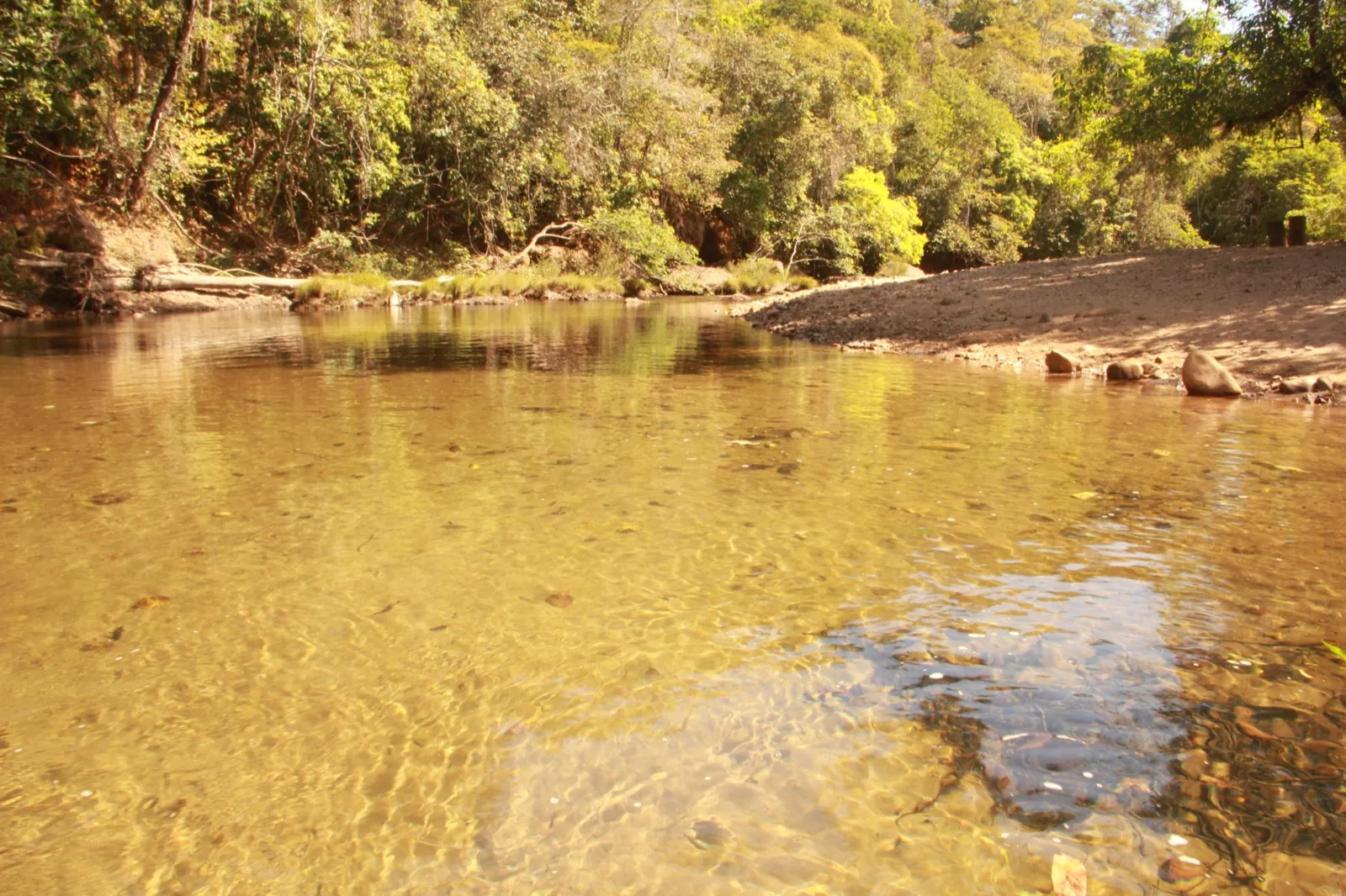 Praia do Jatobá, praia de rio na Chapada dos Veadeiros
